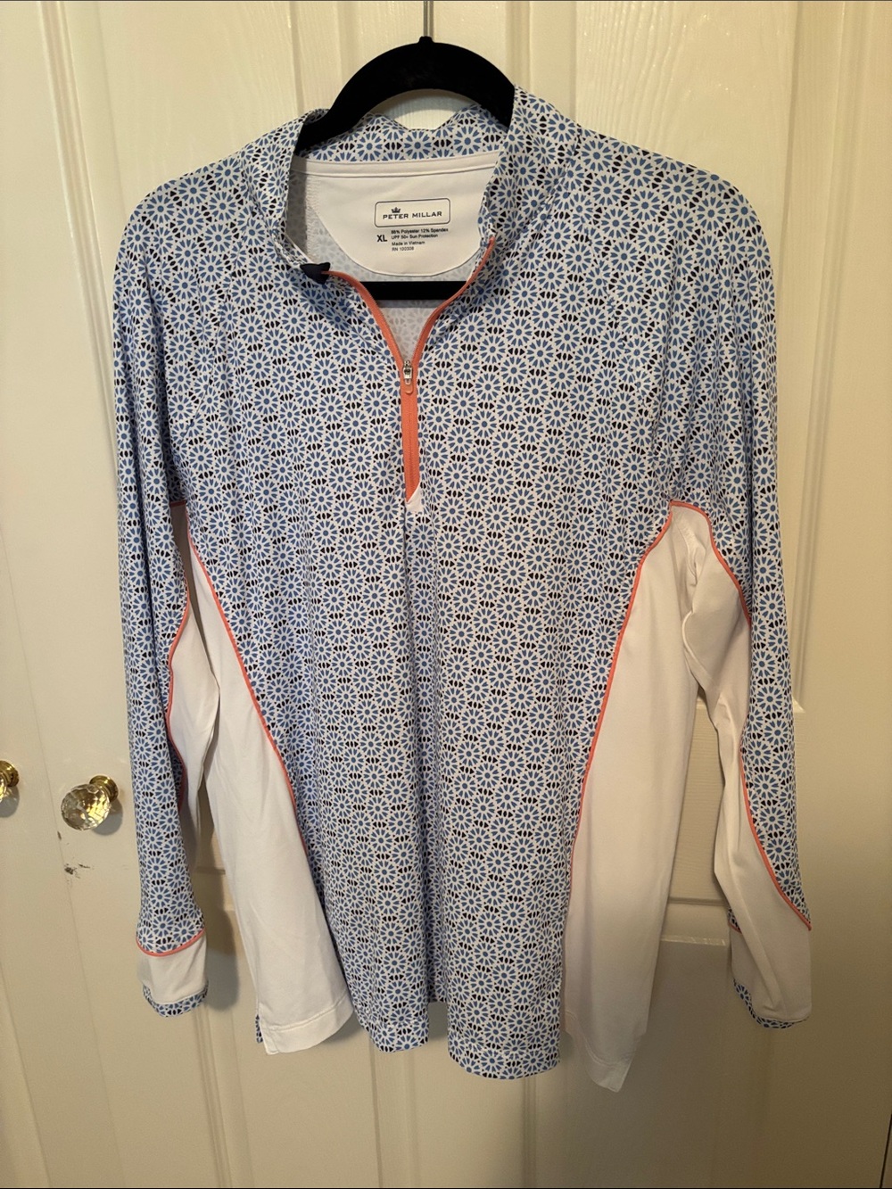 Women’s Peter Millar golf shirt long sleeves